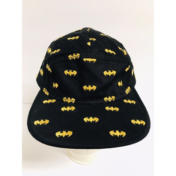 Batman Other - Batman All Over Print Black Camper Adjustable Hat